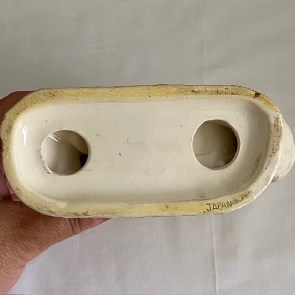 Vintage Blue Jays Hand Painted Porcelain Mid Century Made in Japan - Picture 6 of 8